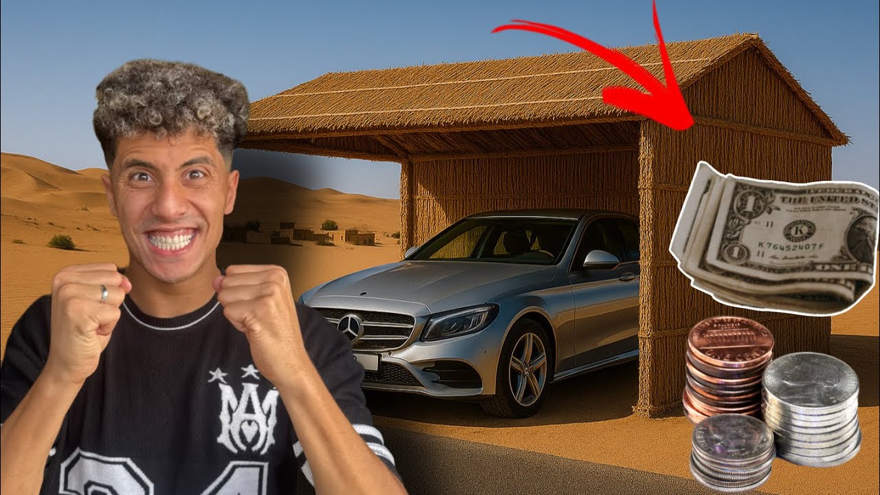 صنعت جراج بسيط لمرسيديسي في 24 ساعة 🚗