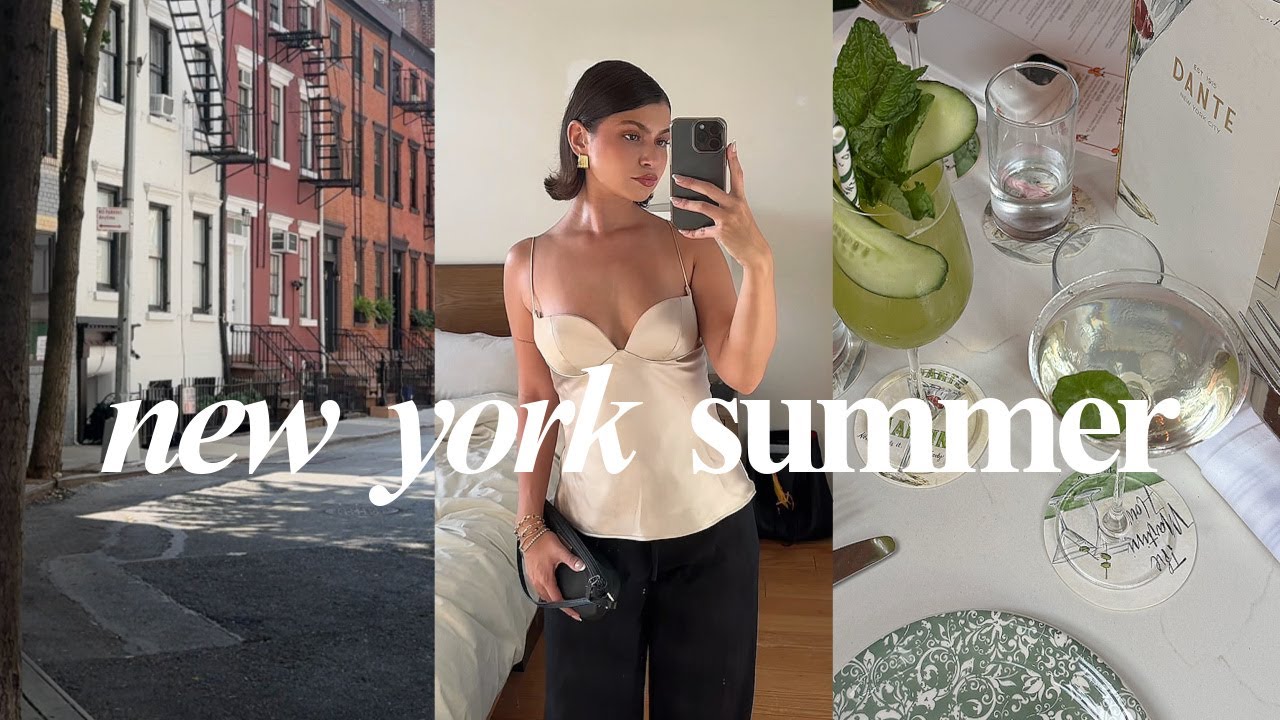 Summer in NYC Vlog ☀️ | A Day in My Life Exploring the City