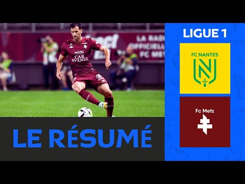 Nantes - Metz | 0-2 | Résumé du Match | Ligue 1 2024-2025 | nantes metz