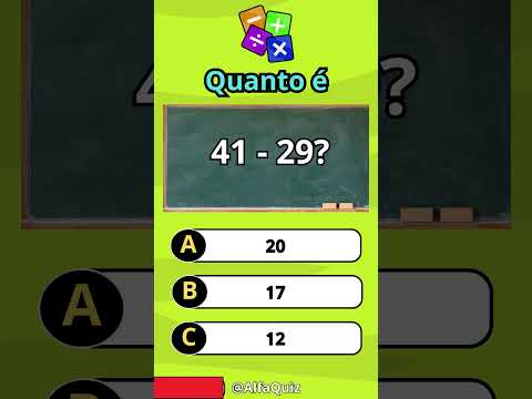 matemática multiplicação #quiz #matemática #divertidamente2 #aprender #educação #desafiosquiz