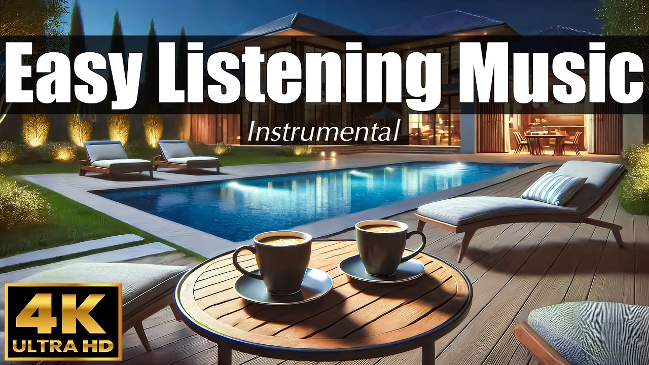 Relaxing Easy Listening Instrumental Music in Stunning 4K Ultra HD 🎶