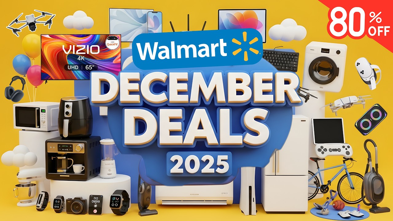 43 CRAZY Walmart December Deals 2025 — UPTO 80% OFF