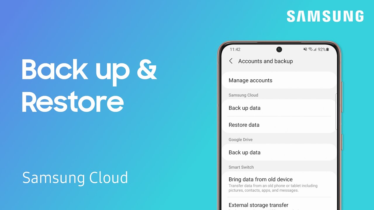 Easily Backup & Restore Your Galaxy Phone Data with Samsung Cloud π±