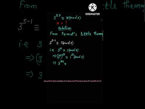 A simple application of Fermat's little theorem | Part 2