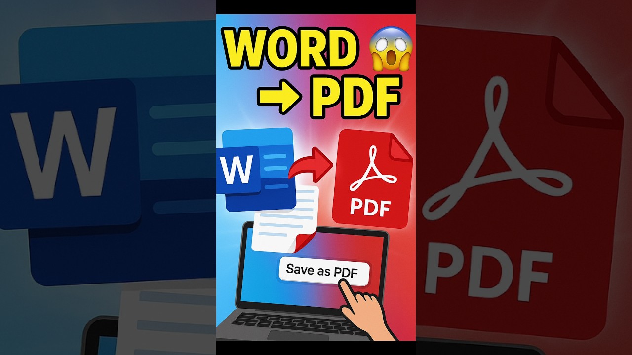 how to convert  word documents to pdf file  #wordtopdf #convert #tech #pdf #worddocument #shorts