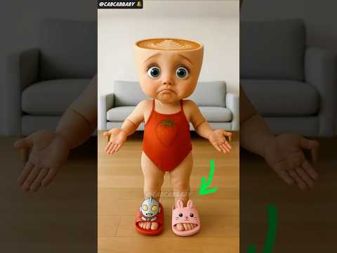 She Wears WRONG Slippers! 🤣 #funny #shorts