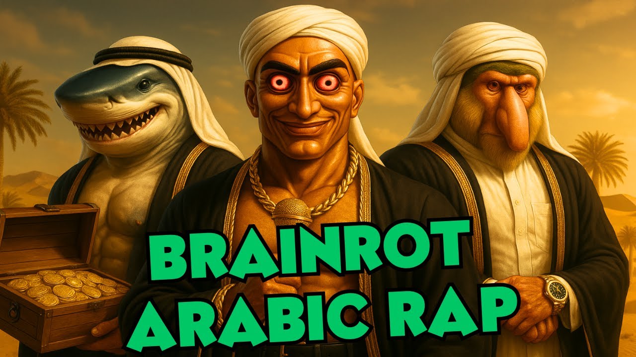 Brainrot Arabic Rap Official Music Video 🎶