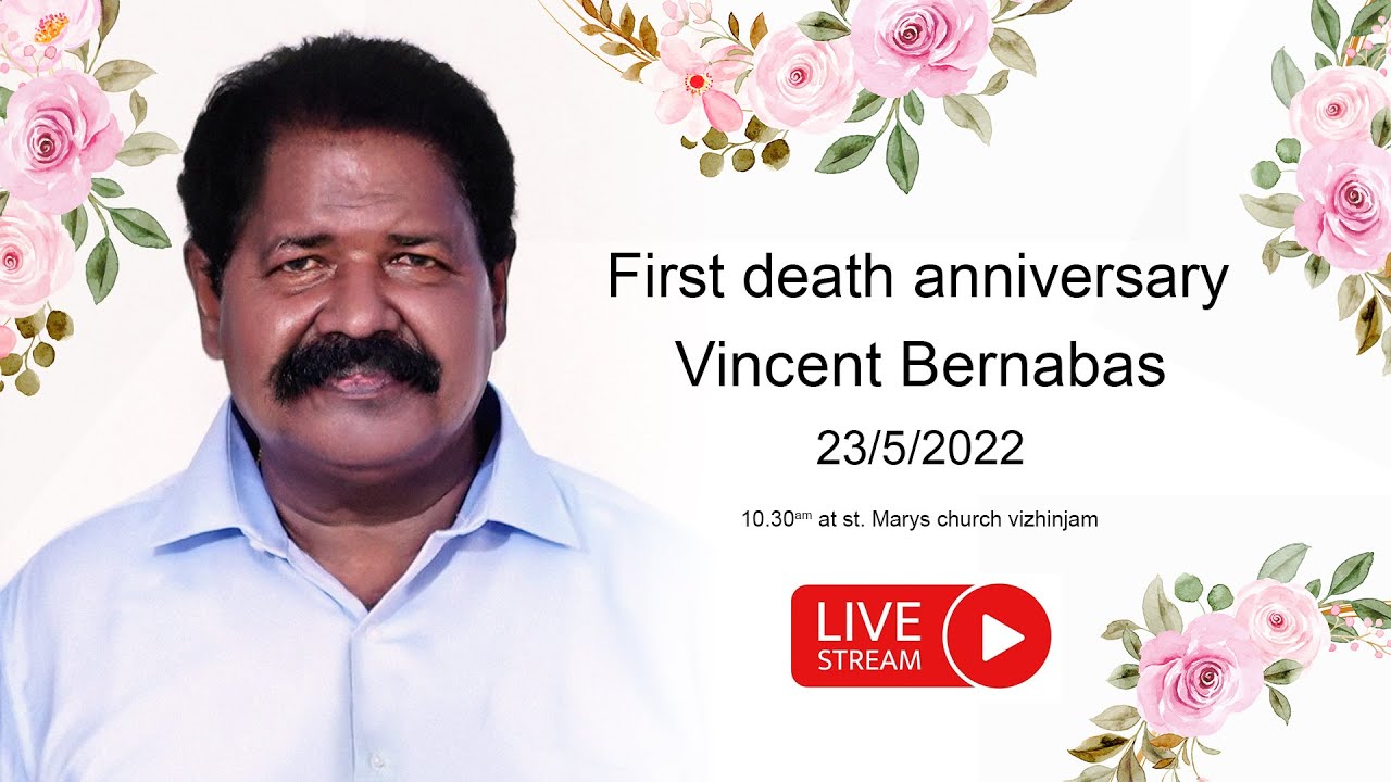 Remembering Vincent Bernabas: 1st Death Anniversary