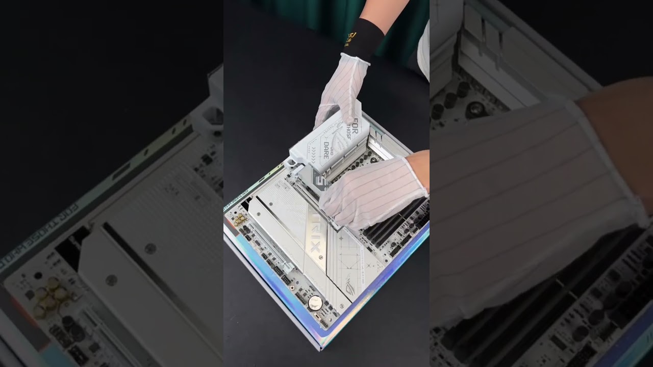 PC build | Ryzen R7-9800X3D &RTX5080 Ultra 🔥 #asmr #rtx #pcbuild #gamingpc #pc #computer