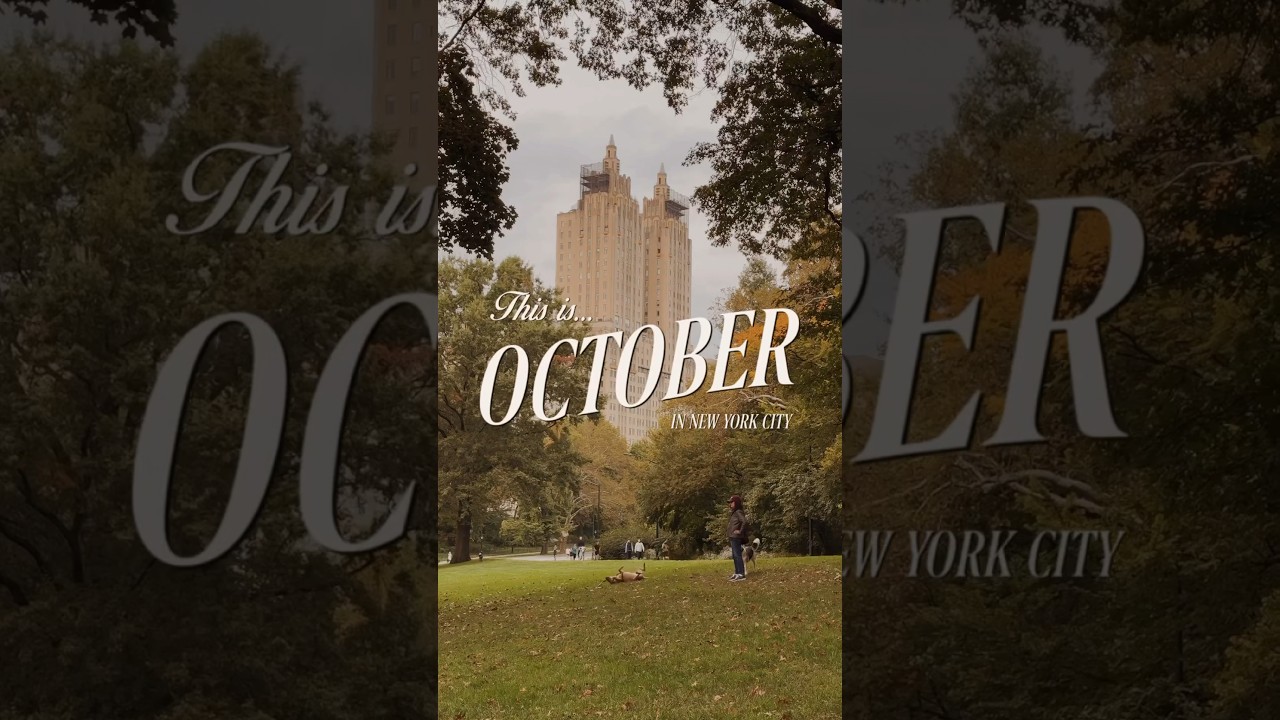 Experience the Beauty of October in New York City 🍁