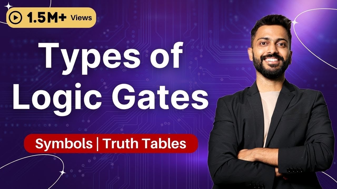 Lec-3: Types of Logic Gates, Symbols, and Truth Tables