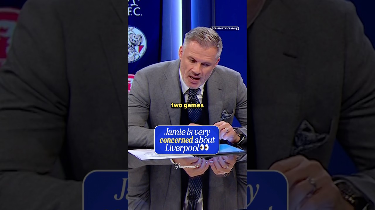 Jamie is not impressed with Liverpool’s performance this season 😳