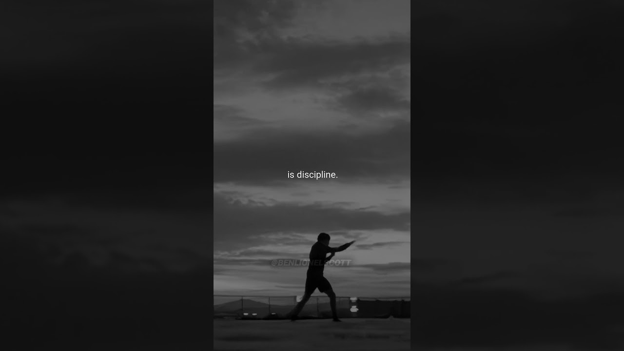 Discipline: The Key to Success 💪