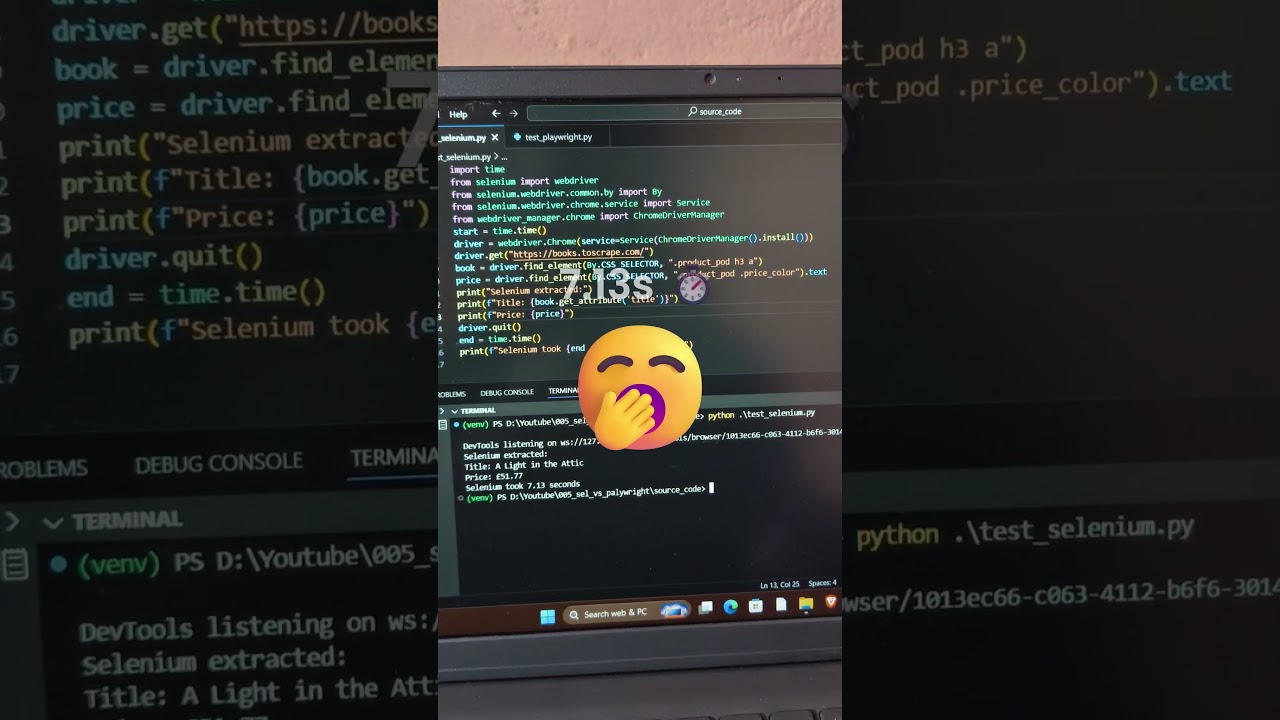 Selenium vs Playwright: Speed Test π
