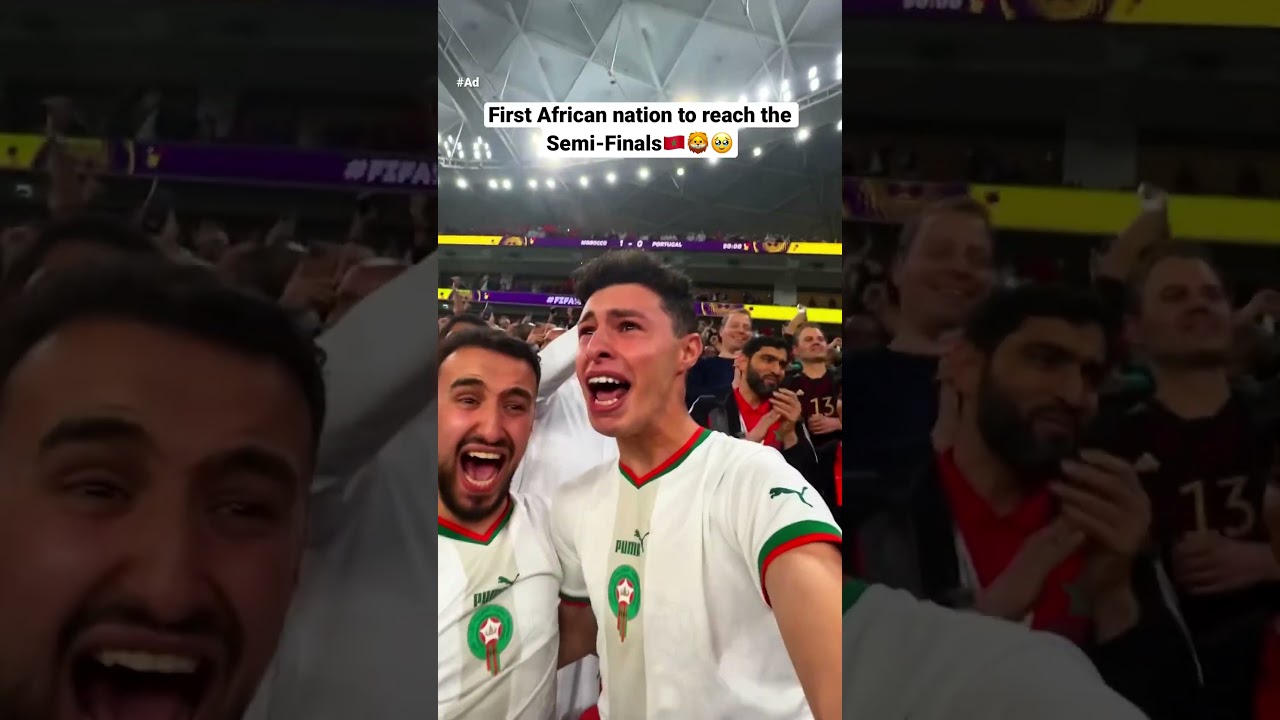Morocco's Historic Win! 🇲🇦🔥 | FIFA World Cup Highlights