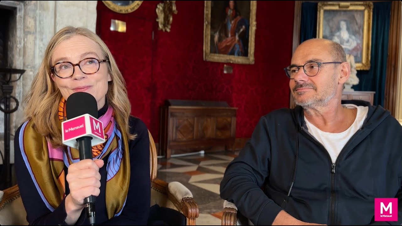 Isabelle Carré & Bernard Campan au Negresco pour 'Les rêveurs' 🎬