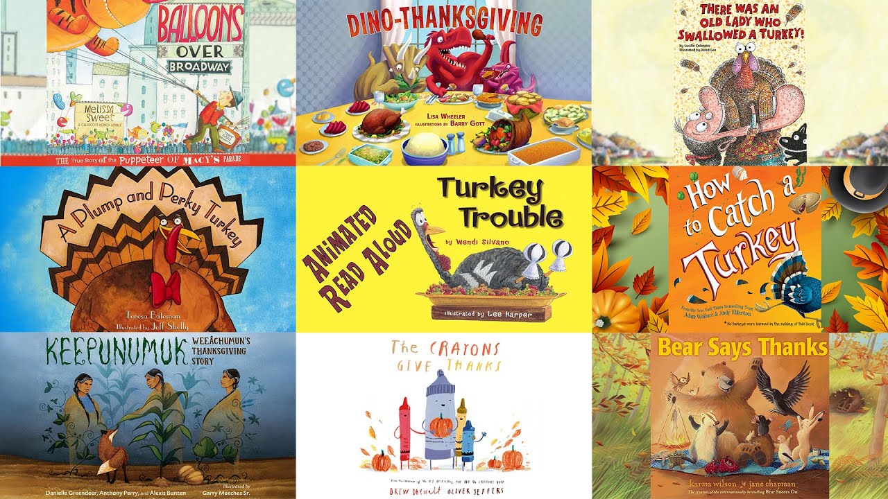 45-Min Thanksgiving Read-Alouds 📚
