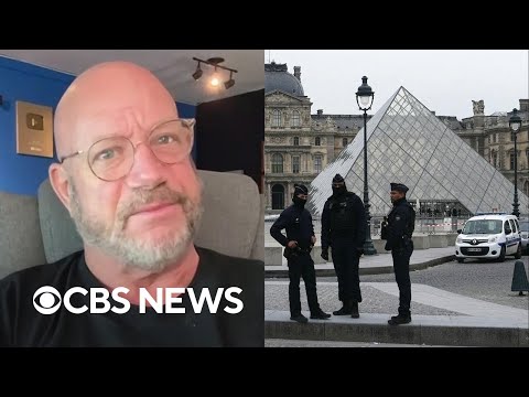 Convicted jewel thief Larry Lawton reacts to arrests in Louvre Museum heist