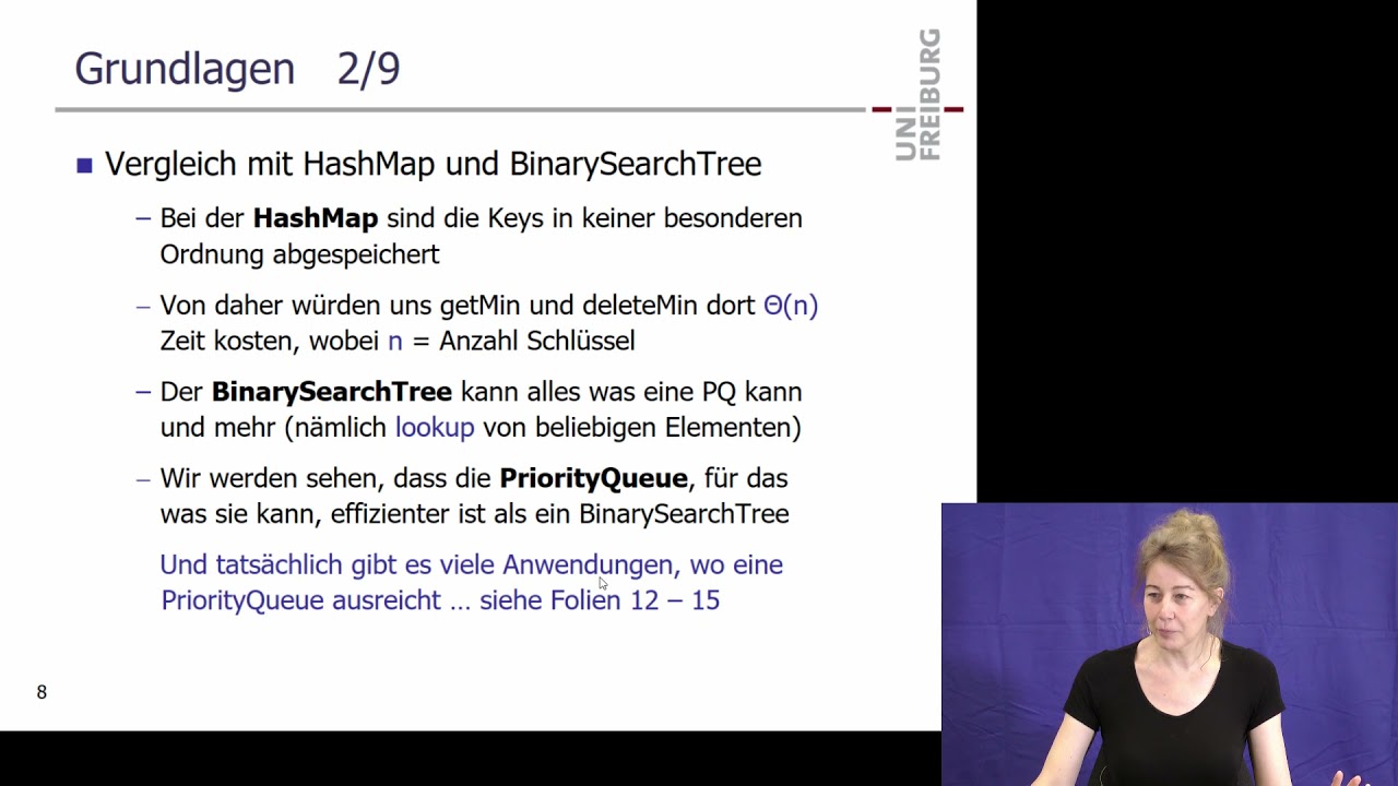 Vorlesung 09: Algorithmen und Datenstrukturen SS 2021