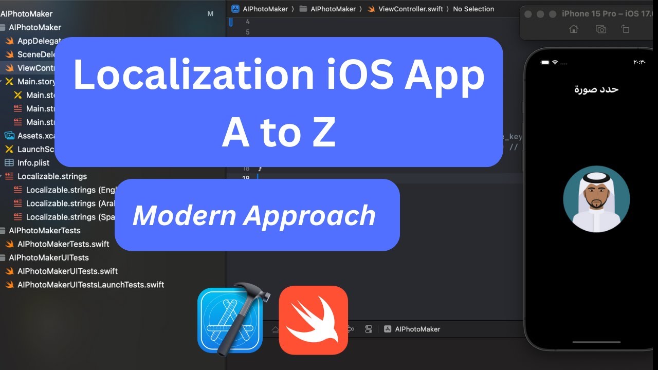 Modern iOS App Localization Guide (Swift & Xcode) π±