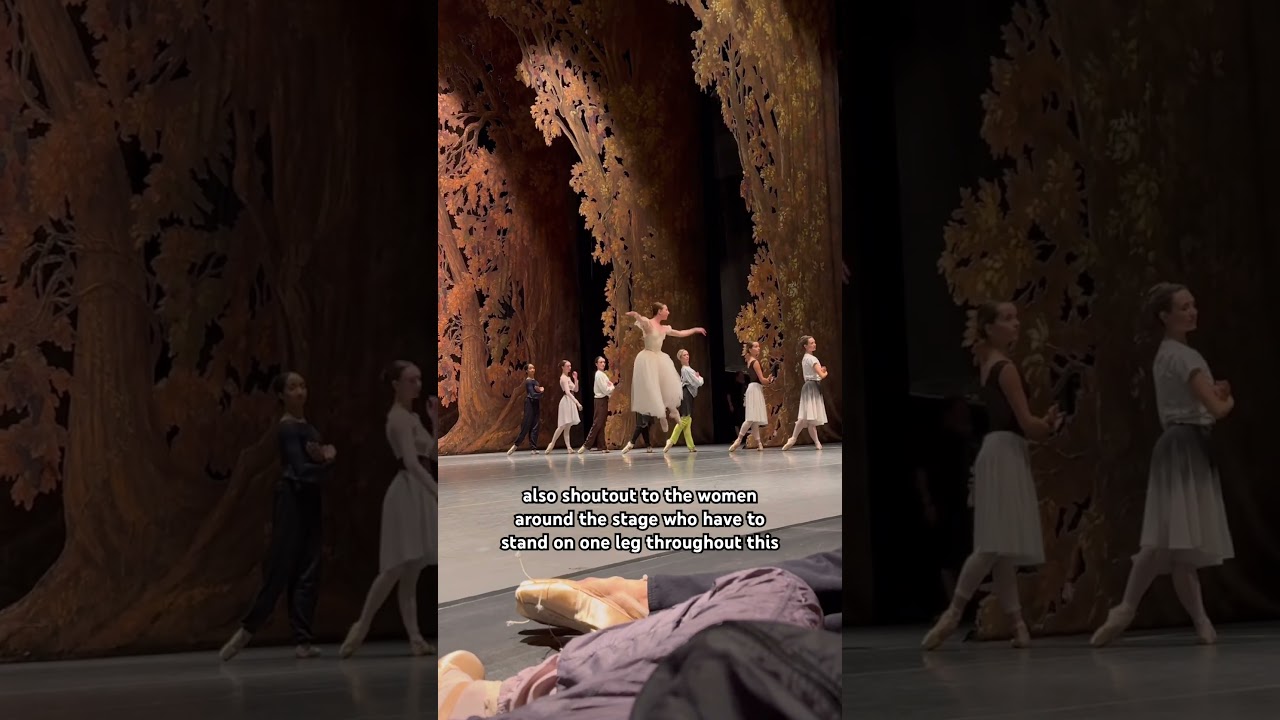 Stunning Entrance of Giselle in Act 2 | Must-See Ballet Moment ✨