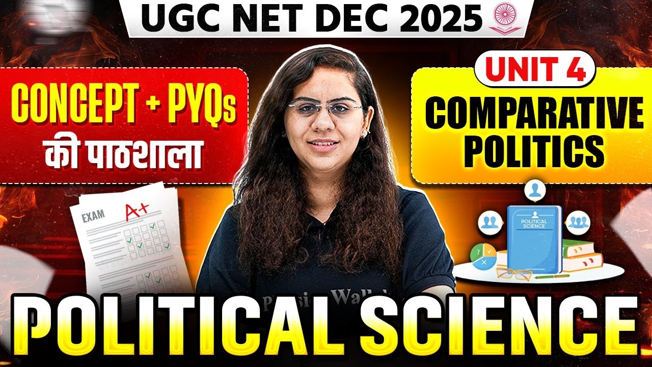 UGC NET Dec Political Science PYQs & Classes 2025 📚