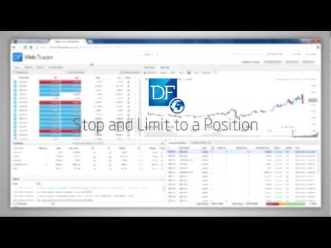 DF Trader SB Web: Stop and Limit to a Position