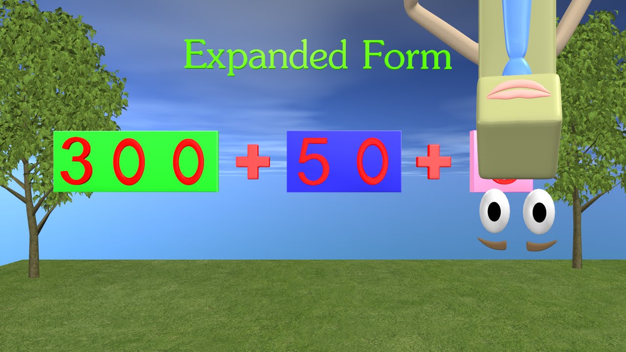 Expanded Form Video for 1st and 2nd Grade Math
