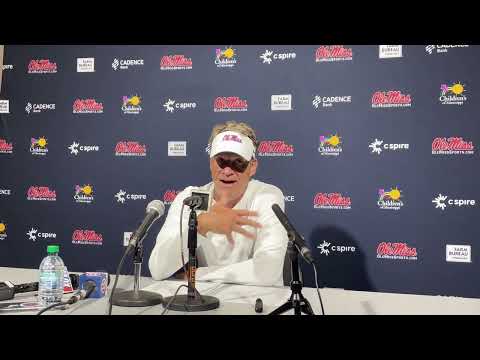 Lane Kiffin details what went wrong for Rebels in the 4th & praises UGA's offense after 43-35 loss