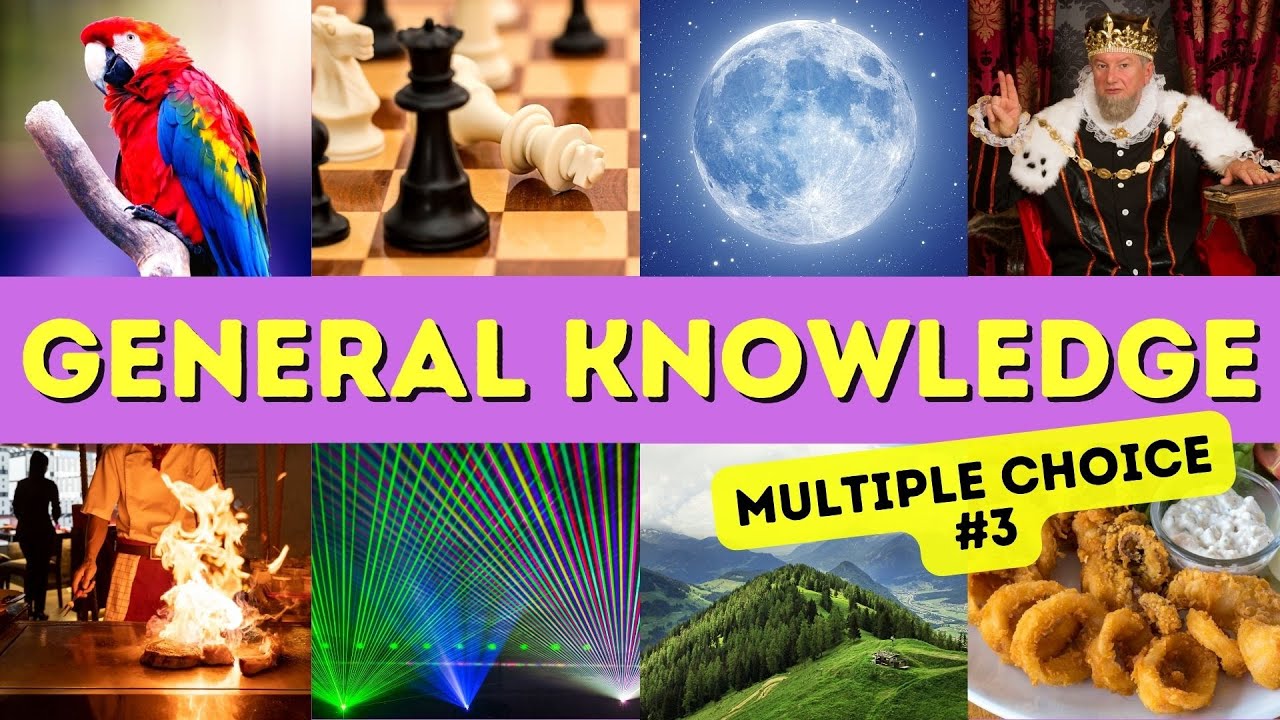 25-Question General Knowledge Multiple Choice Quiz