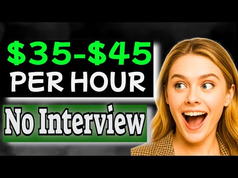 $45/ Hour 3 Legit Remote Jobs Hiring Now: Amazon, Rev, & Mia Plaza | No Interview & No Phone Jobs