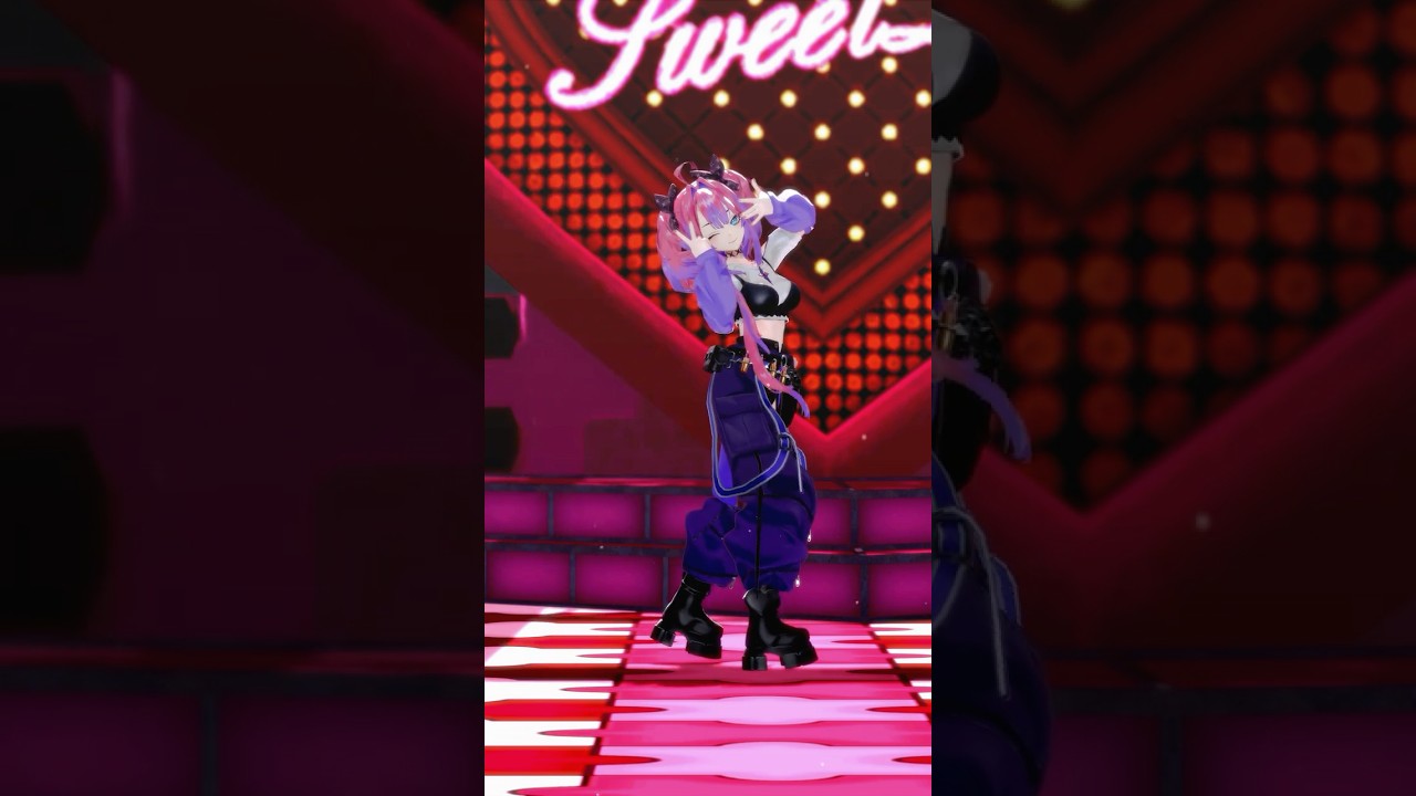 Hololive V / 綺々羅々ヴィヴィ MMD Showcase 🎥【Shorts】