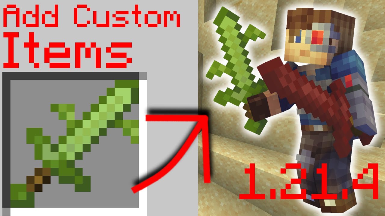 Add Custom Items in Minecraft 1.21.4–1.21.10 🛠️
