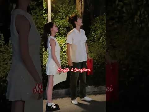 ꧁ Liang Siwei ̷ ̟MengNa Today's remarriage test is Beijing North.. #mengna #liangsiwei #cdrama
