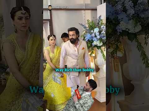 Bobby Deol & his wife Tanya Net Worth Difference #bollywood #bobbydeol #tanyadeol