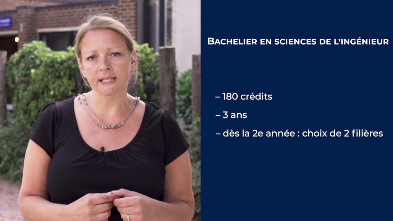 Ingénieur civil à l'École polytechnique de Louvain 🎓