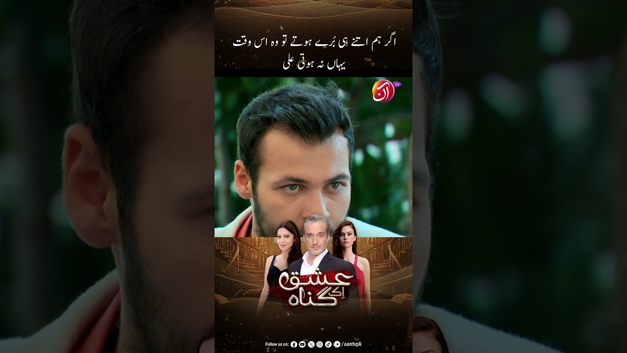 Ishq Ek Gunah | Tumhare Saath Aakar Kya Ghalti Ki Maine? 💔 | Aan TV