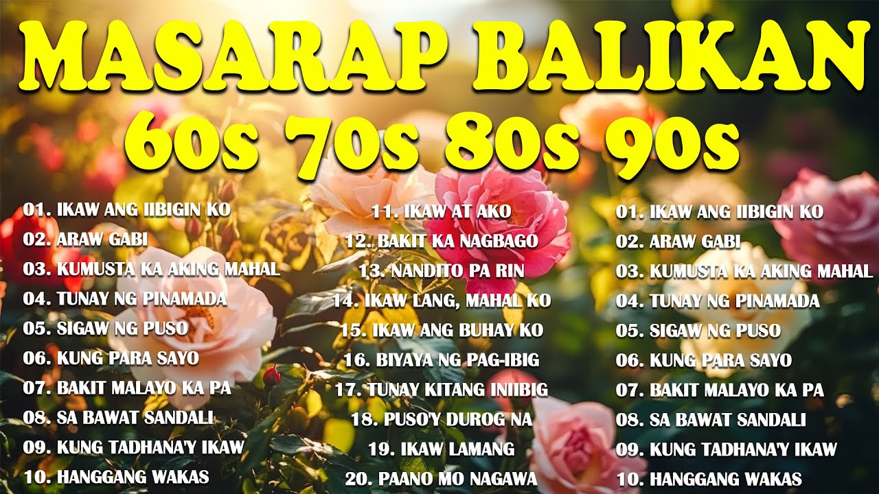 Tagalog Love Songs 80s & 90s 🌹 OPM Classics