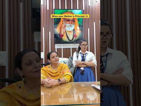When your mom is Principal in your school ๐ซ #shorts #sejalgabashorts #ytshorts #school