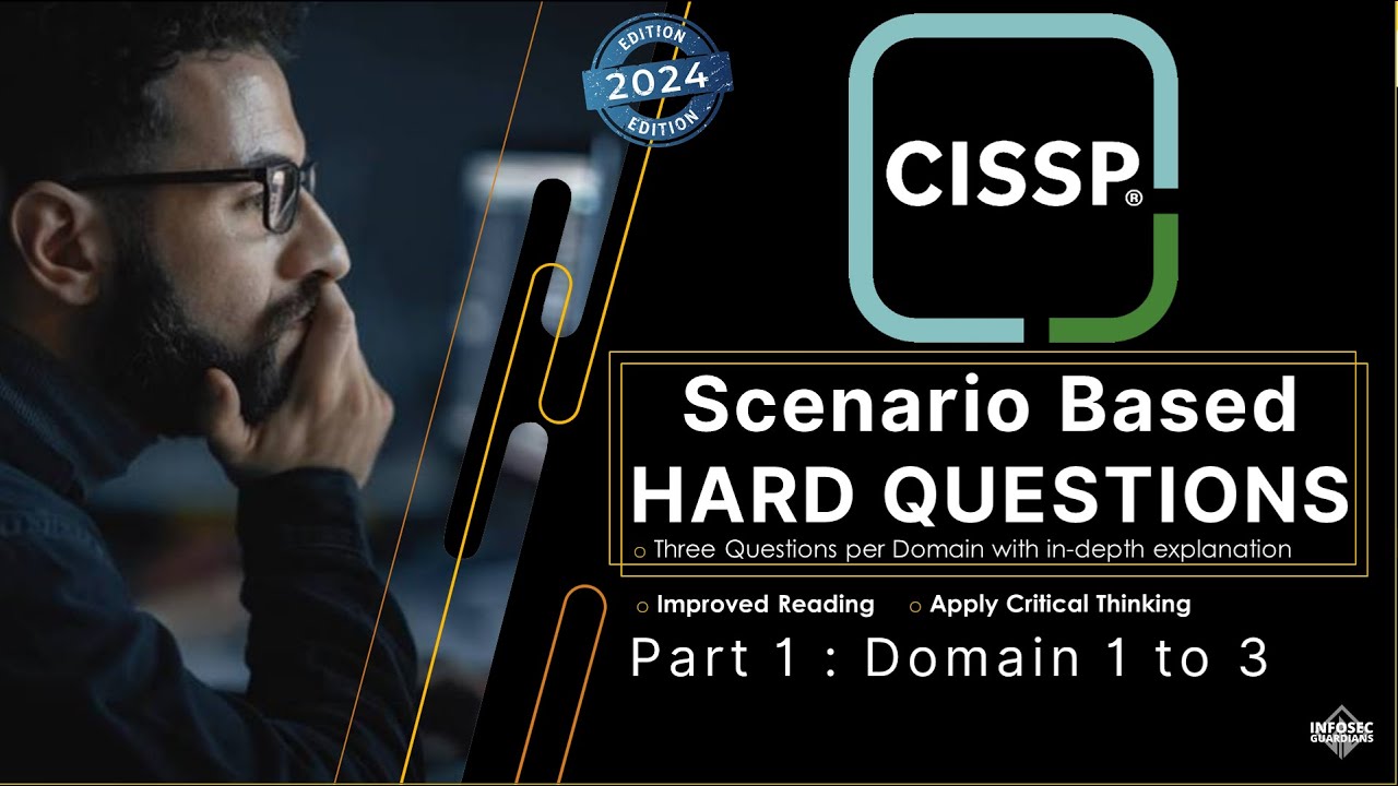 CISSP Hard Questions: Domains 1-3 🛡️