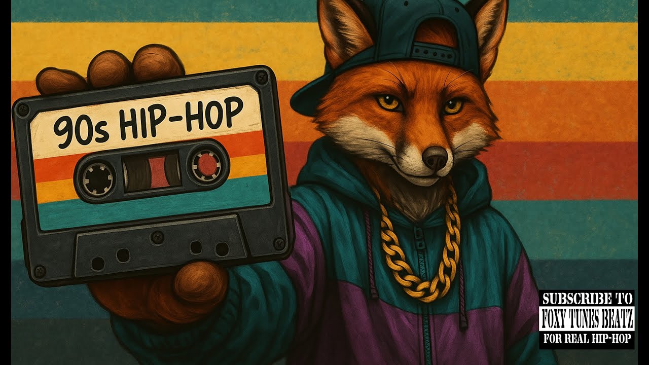 90s Boom Bap Hip-Hop Vinyl Vibes 🎶