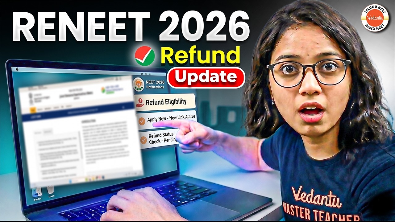 π¨ RE-NEET 2026 Refund Update π₯ | Important Notice for NEET Aspirants π’
