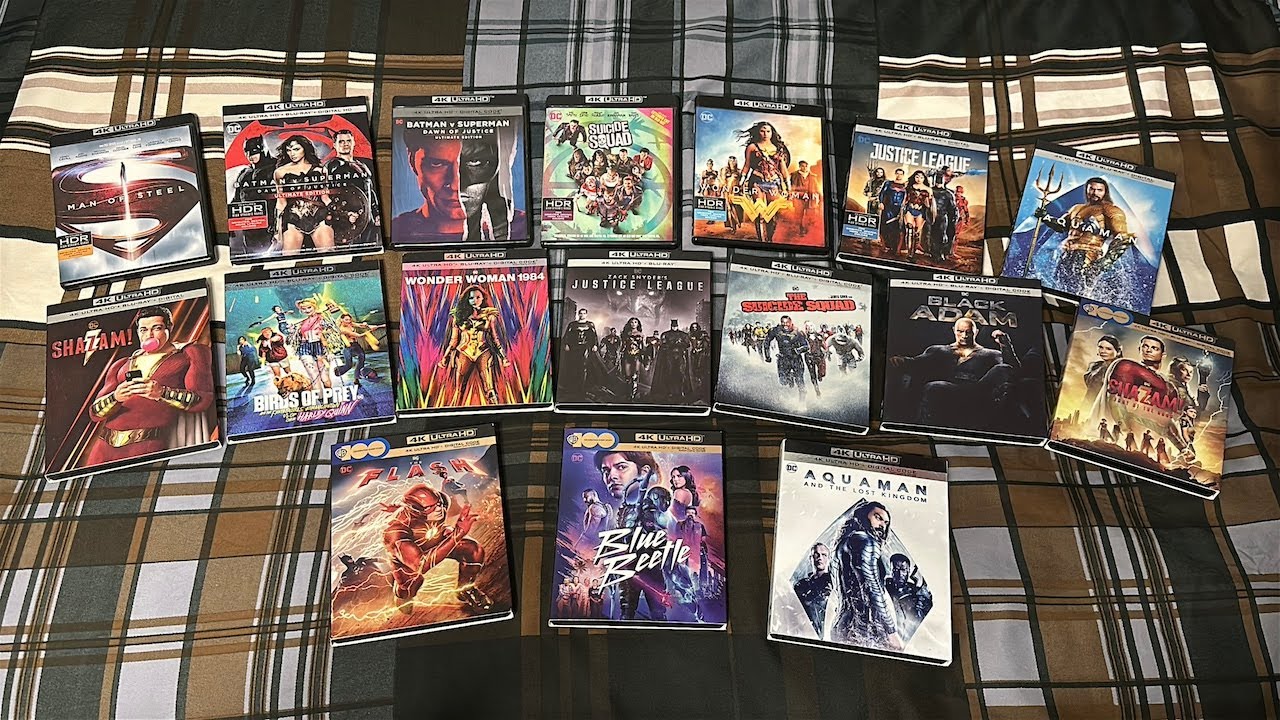 My Complete 2024 DCEU Movie Collection π¬ - All Films & Updates!