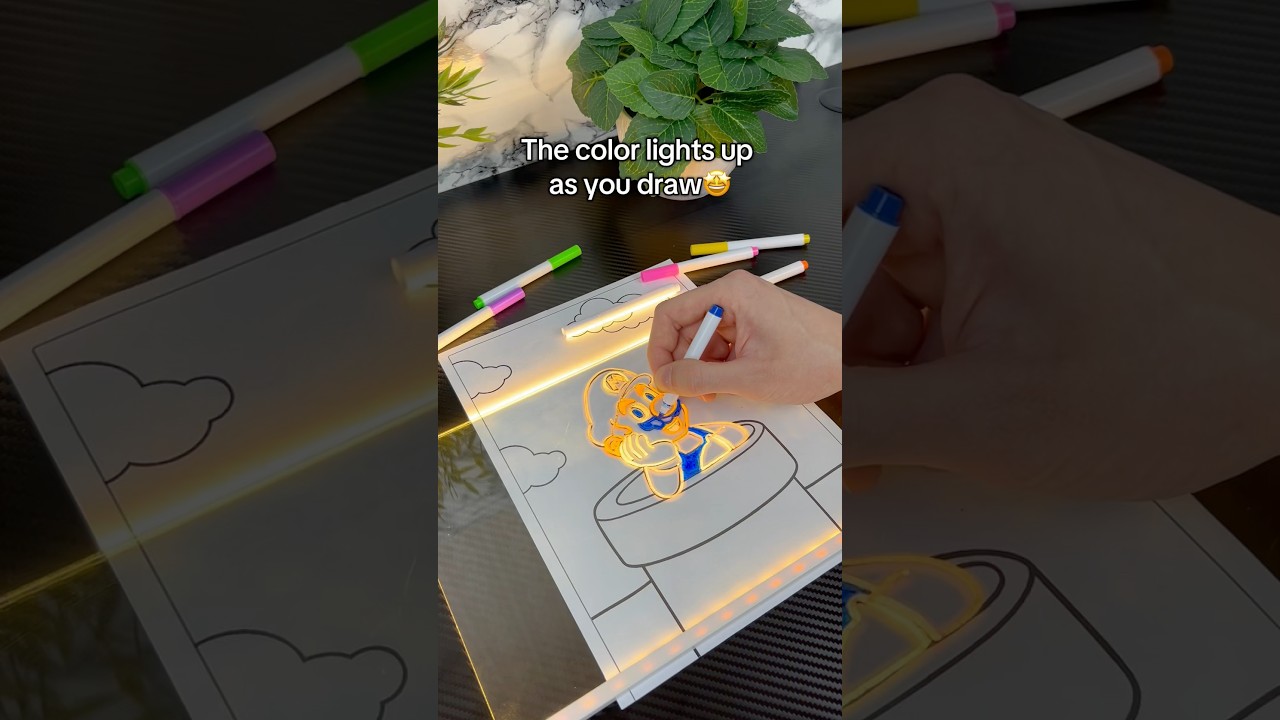 Spark Your Child’s Imagination with the LED Art Board 🎨