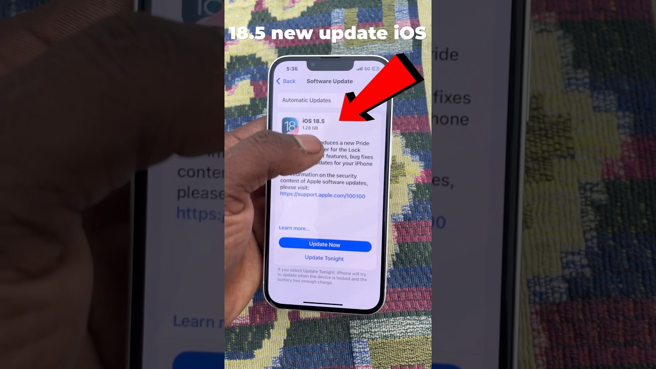 iPhone iOS 18.5 अपडेट कैसे करें? आसान स्टेप्स हिंदी में 🔄