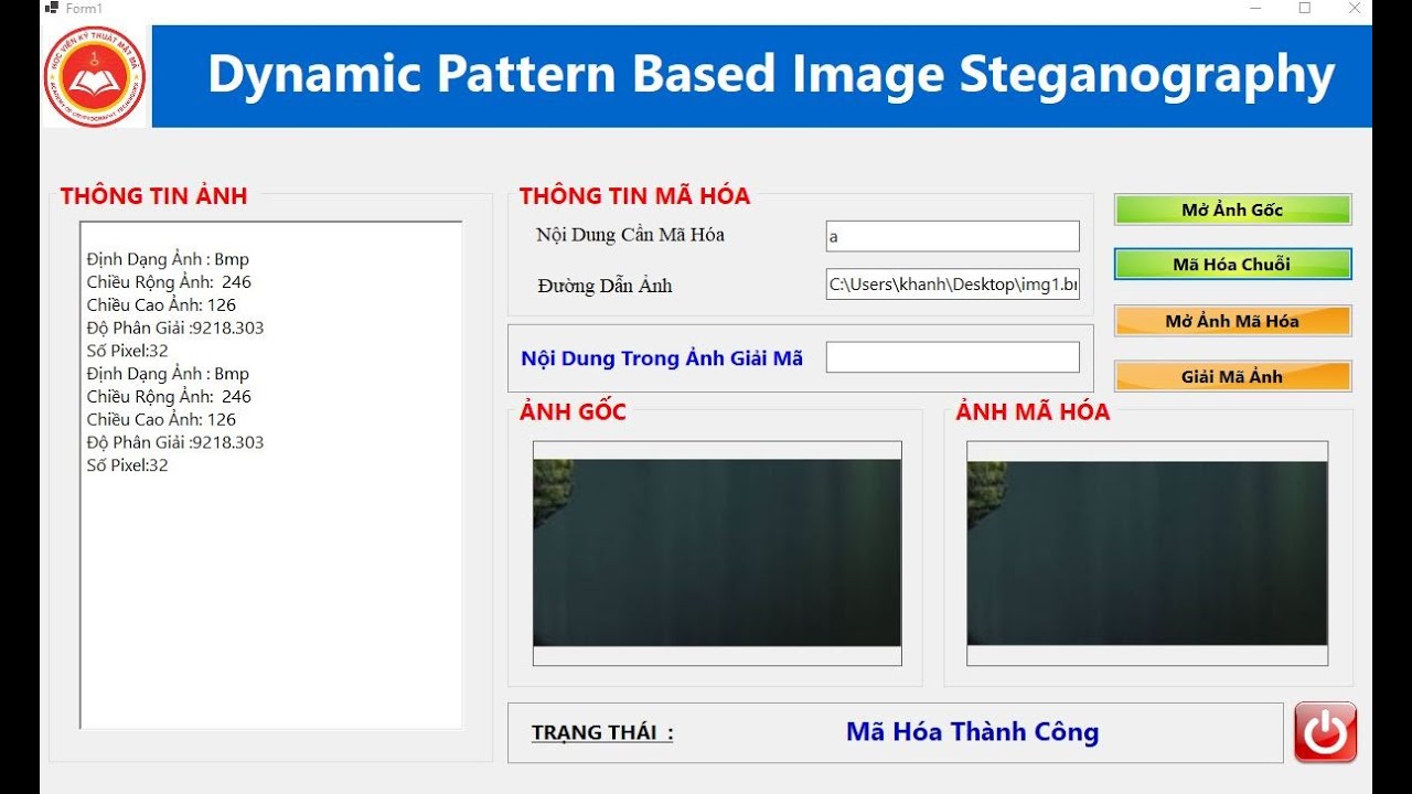 Innovative Dynamic Pattern Technique for Enhanced Image Steganography 🔒