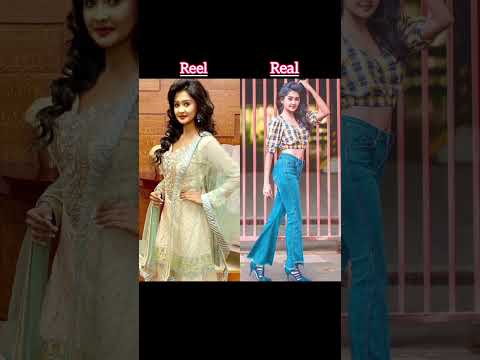 reel vs real #yrkkhreelvsreal #naira #ytshorts #youtubeshorts #newshorts #shivangijoshi