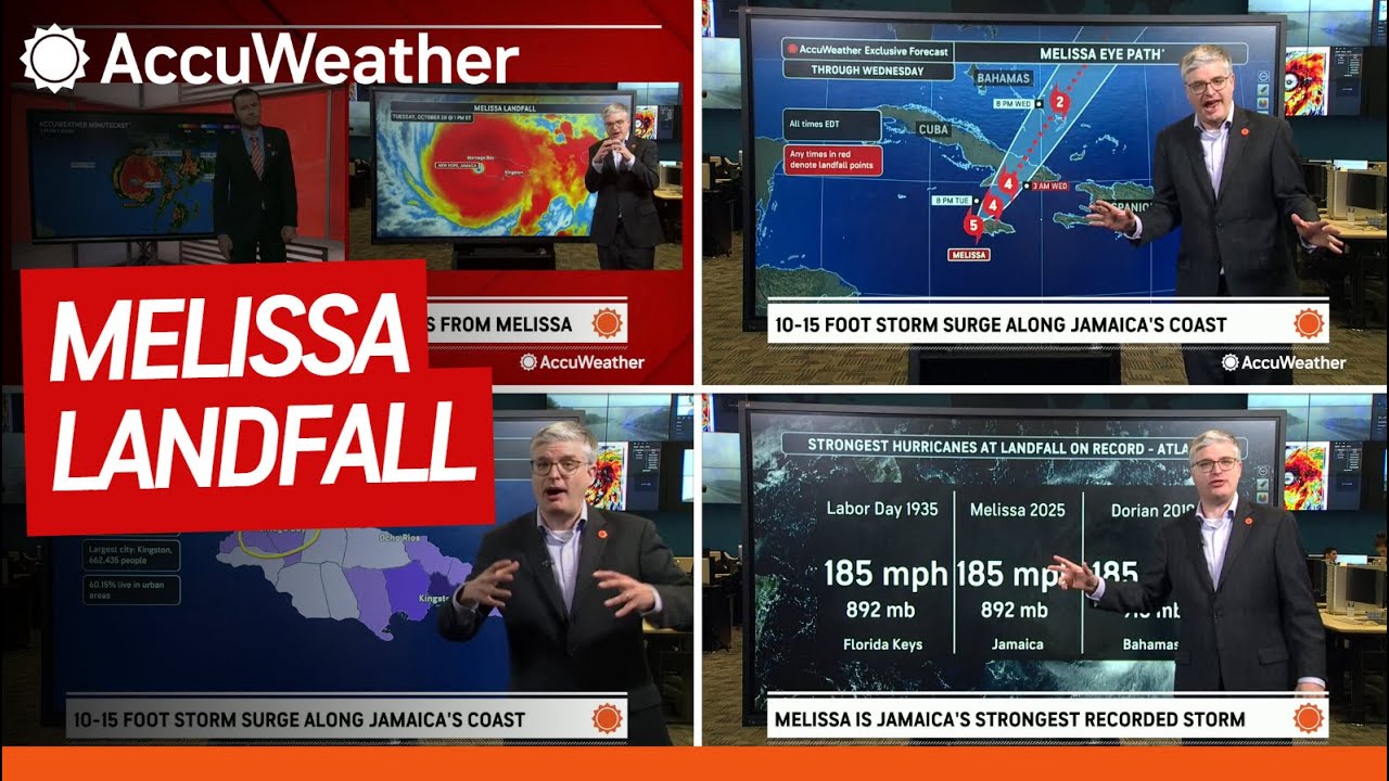 Hurricane Melissa Hits Jamaica with 185 mph Winds 🌪️