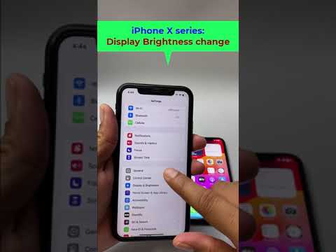 14. Adjust Display Brightness on iPhone X/XR/XS/XS Max