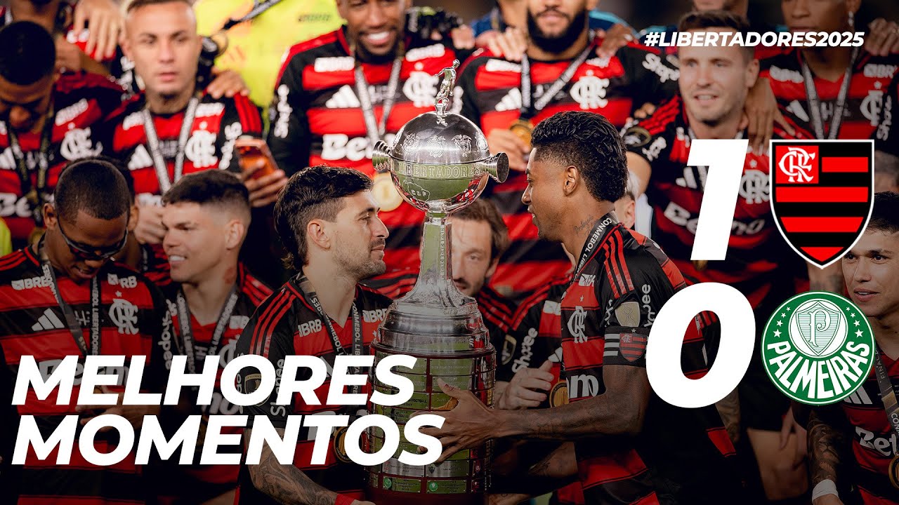 Flamengo conquista Tetra na Libertadores 2025 🏆